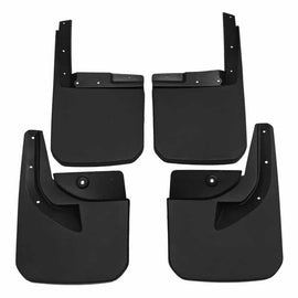 Amancarport® No-Drill Mud Flaps for Jeep Wrangler JL 2018–2026 Custom Fit All-Weather Front & Rear Splash Guards (4PCS)