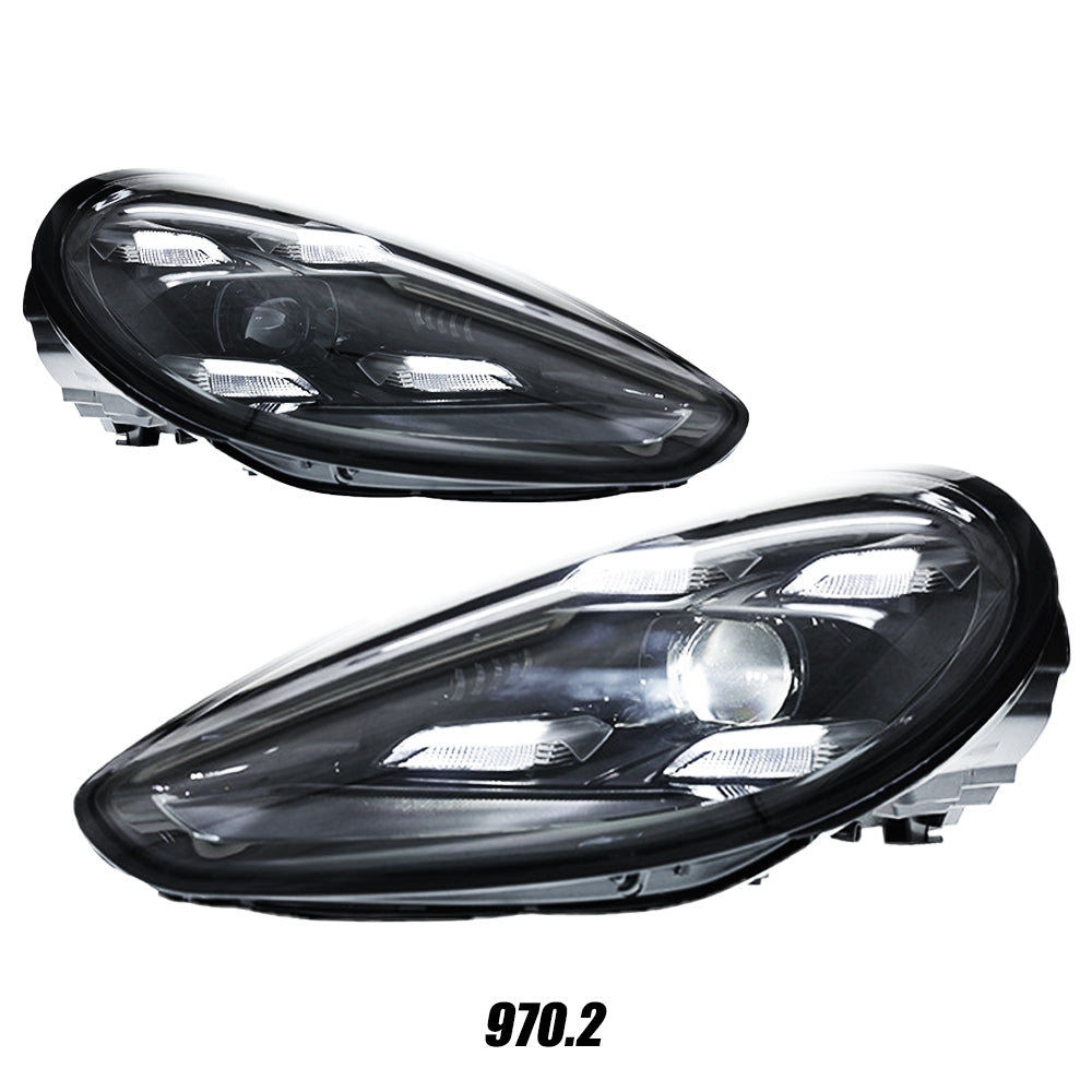 Porsche Panamera 2010–2016 (970.1 & 970.2) Matrix LED Headlights Assembly Upgrade