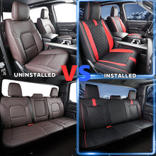 Load image into Gallery viewer, Custom For Dodge Ram Luxury All-inclusive Car Seat Covers Full Set Compatible with Ram 1500(2019-2025)