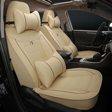 Load image into Gallery viewer, Amancarport® Universal Faux Leather Car Seat Covers – 5-Piece Waterproof Set for Most Vehicles