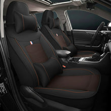 Load image into Gallery viewer, Amancarport® Universal Faux Leather Car Seat Covers – 5-Piece Waterproof Set for Most Vehicles