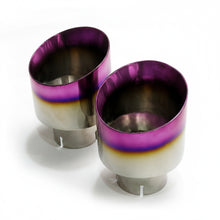 Load image into Gallery viewer, Premium Titanium Exhaust Tips 3.5″/4″/5″ – Bolt-On Upgrade for GTR R35, Dodge Charger, Mustang