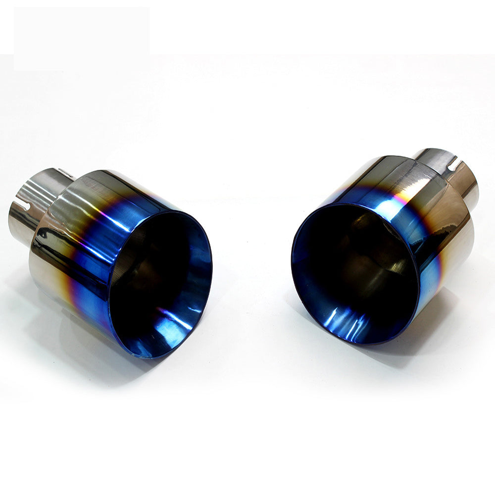 Premium Titanium Exhaust Tips 3.5″/4″/5″ – Bolt-On Upgrade for GTR R35, Dodge Charger, Mustang