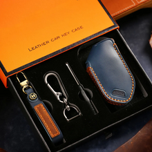 Load image into Gallery viewer, Genuine Leather Key Fob Cover for Kia (5-8 Button)