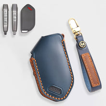 Load image into Gallery viewer, Genuine Leather Key Fob Cover for Kia (5-8 Button)