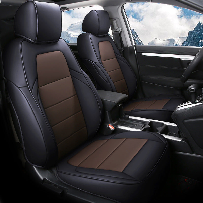 Custom Leather Car Seat Cover Full Set Special For Honda CRV(2012-2026)
