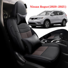 Load image into Gallery viewer, Custom Leather Car Seat Covers Full Set Special For Nissan Rogue (2014-2025)