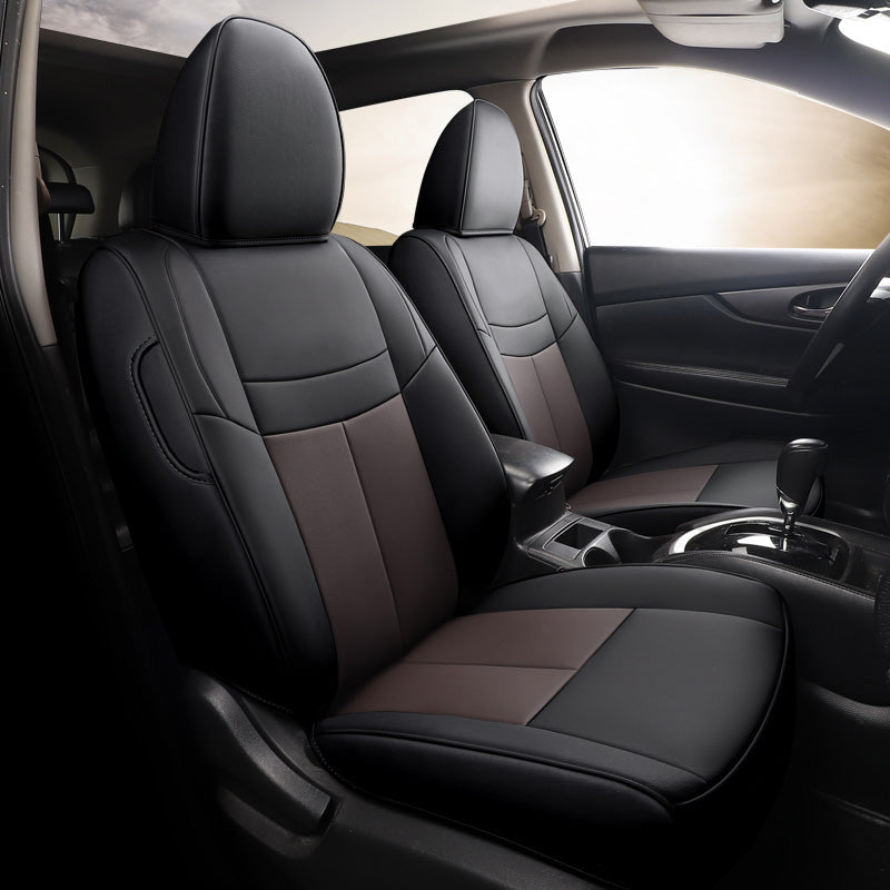 Custom Leather Car Seat Covers Full Set Special For Nissan Rogue (2014-2025)