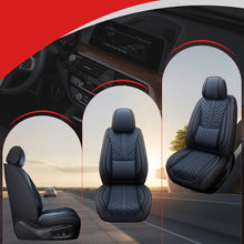 Load image into Gallery viewer, AmanCarport Car Seat Covers Faux Leather 5-Piece Set - Universal Fit for SUV, Truck, Sedan &amp; Most Vehicles
