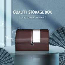 Load image into Gallery viewer, Car Storage Box With High-Quality Foldable Leather Waterproof