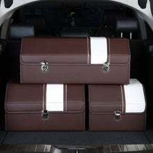 Load image into Gallery viewer, Car Storage Box With High-Quality Foldable Leather Waterproof