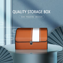 Load image into Gallery viewer, Car Storage Box With High-Quality Foldable Leather Waterproof